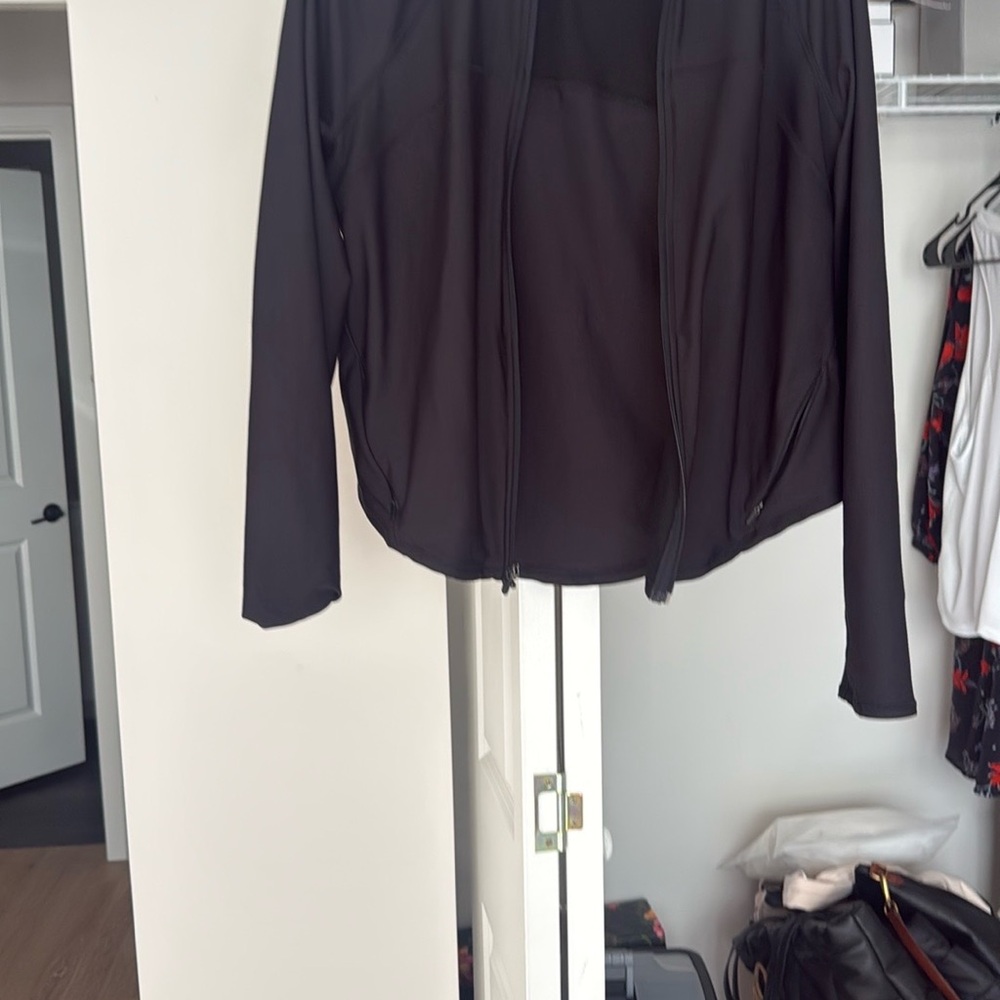 Black Zip-Up Jacket